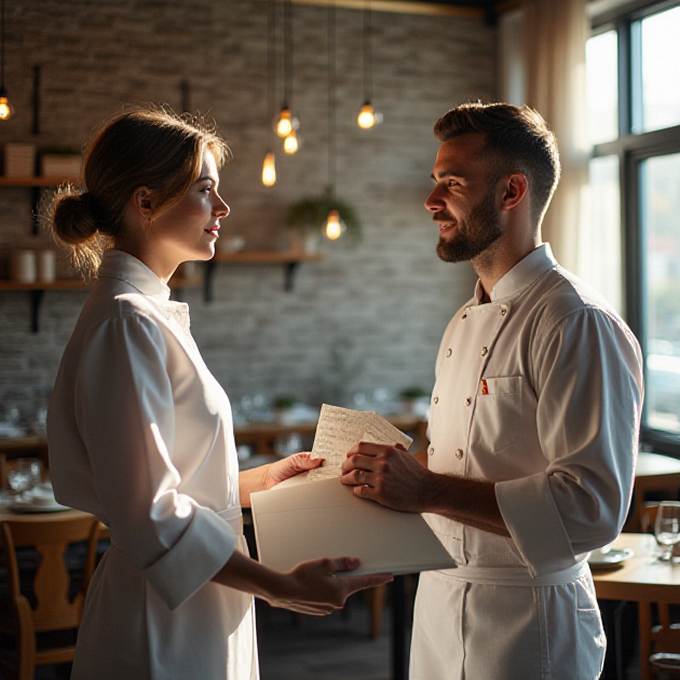 Supports pour restaurateurs : menus